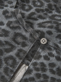 NAME IT Kjole Leo Twill Night Owl Grey